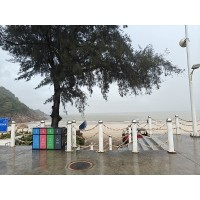 溪涌之行，6月風(fēng)雨擋不住激埃特的熱情
